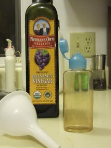 arty vinegar shot