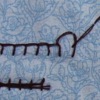 Blanket stitches