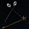 beaded bobby pins