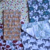 flannel-backed burp cloths