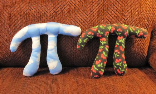 plush pi in cloud and cherry fabric