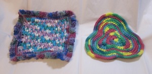 potholders, front