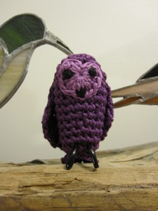 purple barn owl
