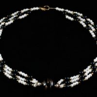 three-strand necklace