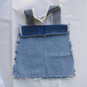 denim bag front