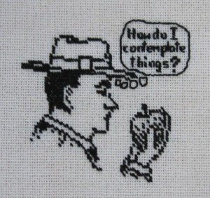 contemplation stitching