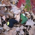 one-eyed sluggos in the leaves