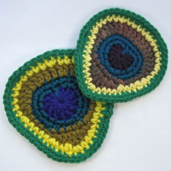 peacock coasters