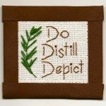 Do Distill Depict stitching