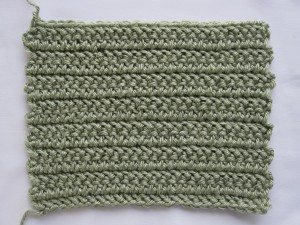 knotted swatch