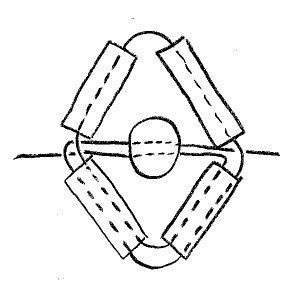 diamond beading diagram