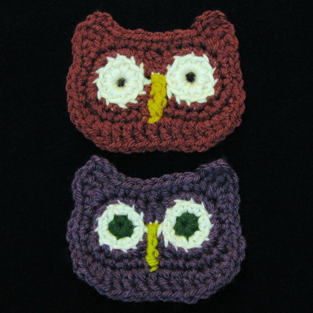 Wide Old Owl crochet pattern from ReveDreams.com