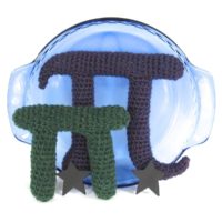 Big and little pi, a crochet pattern from ReveDreams. Get it at revedreams.com/shop/.