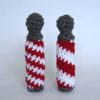 barber poles with different width stripes