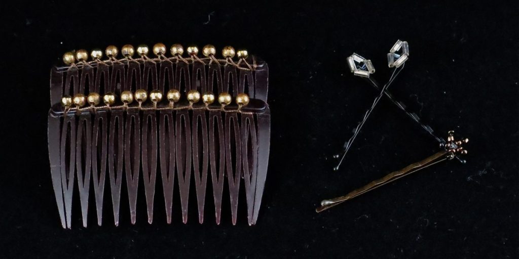 combs and bobby pins