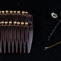 beaded bobby pins