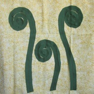 fiddlehead fabric project