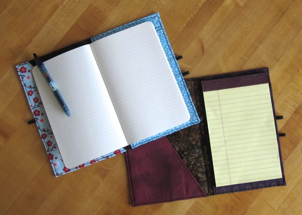 interior view of filled portfolios