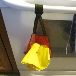 rubber glove holder