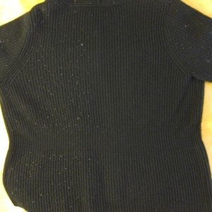 half-shaved sweater back