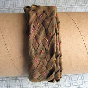 six stranded twill tape braid