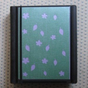 diecut mini binder cover insert