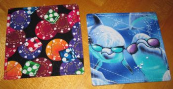 fabric coasters