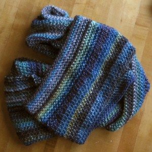 crochet mobius wrap