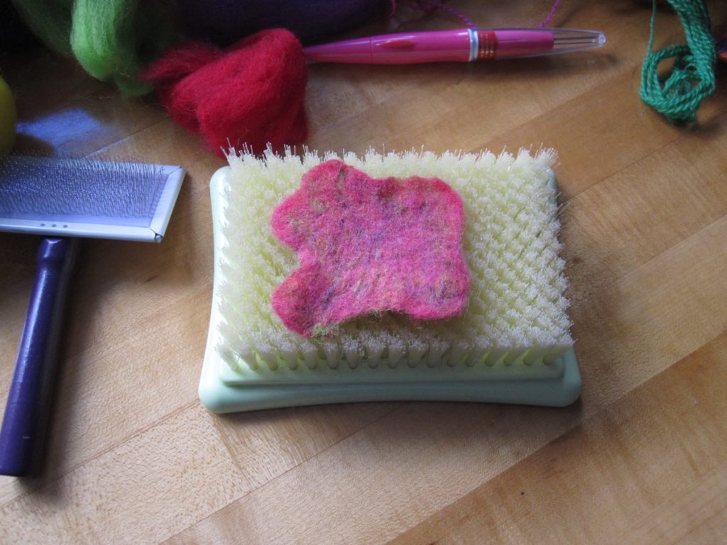 Bubble Wrap for Felting - A Child's Dream