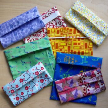 sewn "sandwich bags"