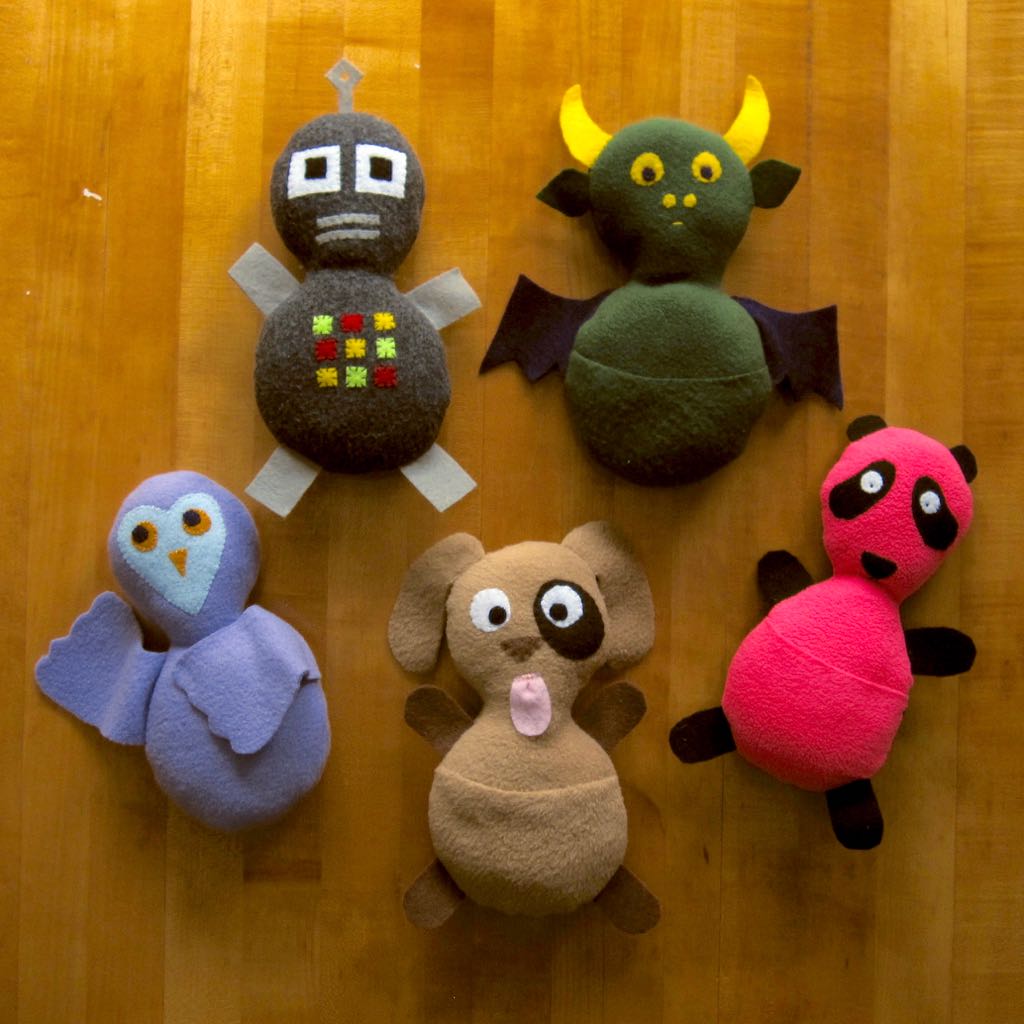 Hand Sewn Fleece Stuffies ReveDreams